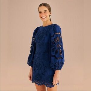 FARM Rio Flowery Richelieu Mini Dress